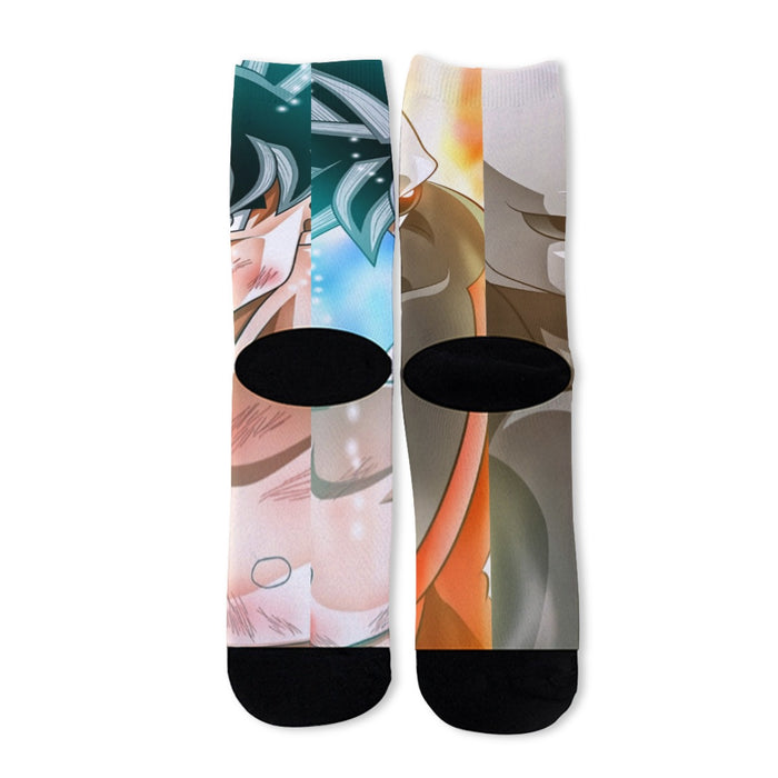 Dragon Ball Super Goku vs Jiren Overflowing Aura Socks