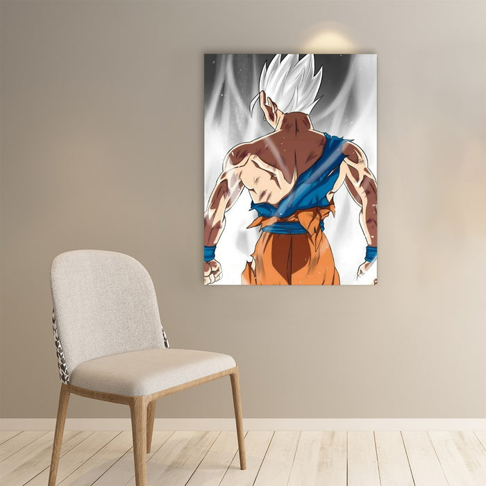 Dragon Ball Gohan White Super Saiyan Epic Streetwear Paper poster