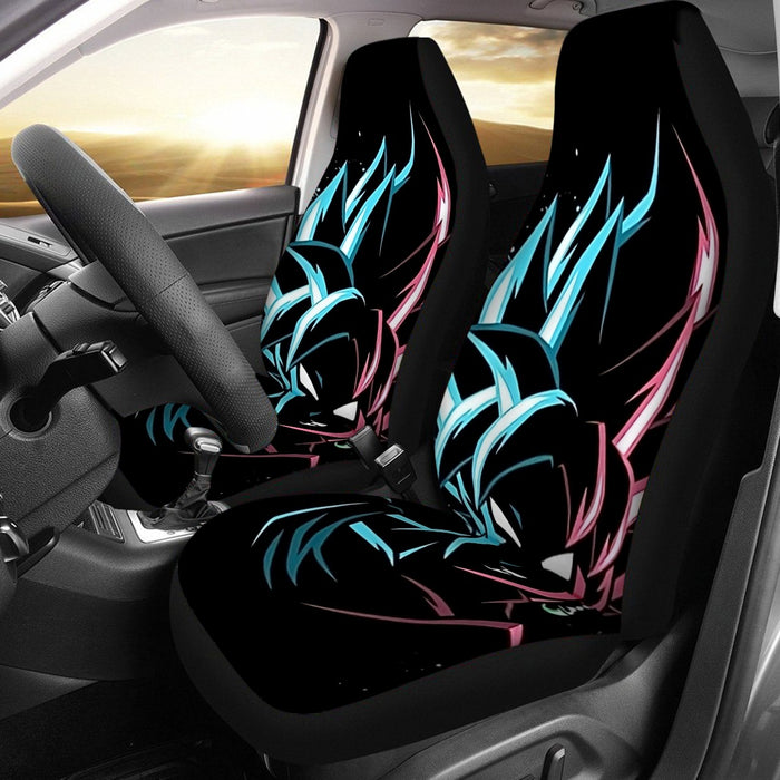 Dragon Ball Super  SSGSS Goku x Black Goku SSJ Rose Car Seat Cover