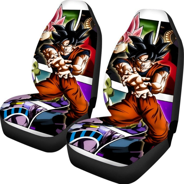 Goku Black Kamehameha Dragon Ball Z Car Seat Cover