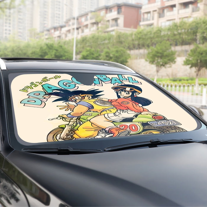 DBZ Goku Chi Chi Biker Motorbike Glasses Cool Design Streetwear Windshield Sunshade