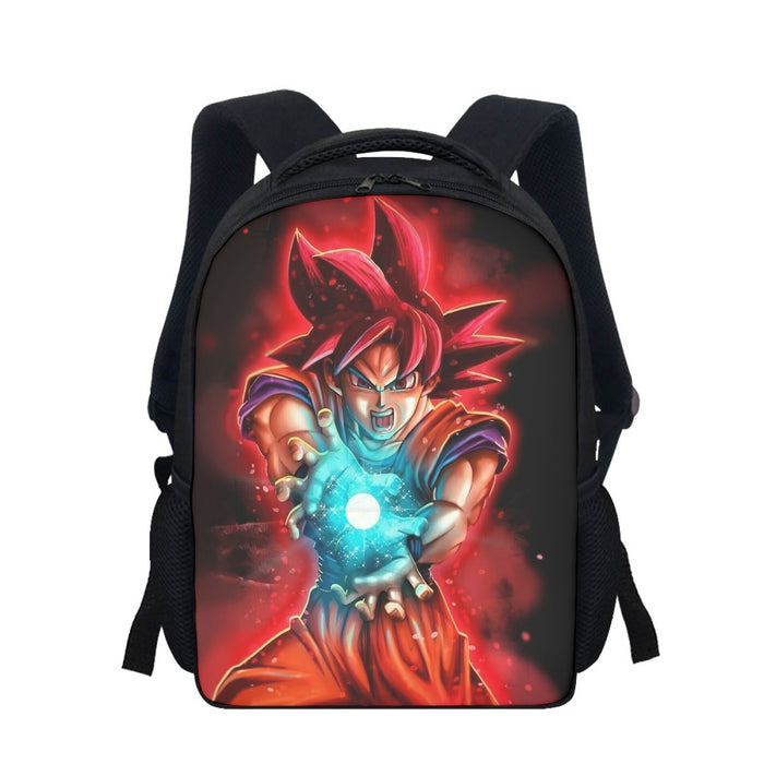 Awesome Red Hair Goku DBZ Kids Backpack