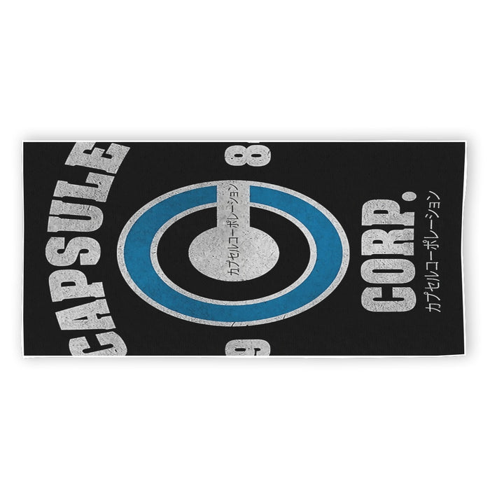 Capsule Corp Baseball  Beach Towel