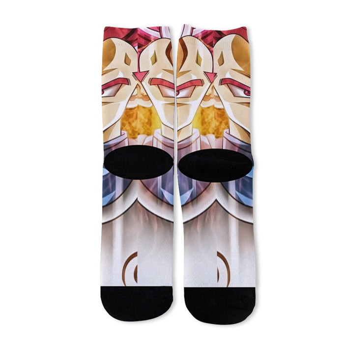 Dragon Ball Super Saiyan God Red Vegeta Cool Casual Socks