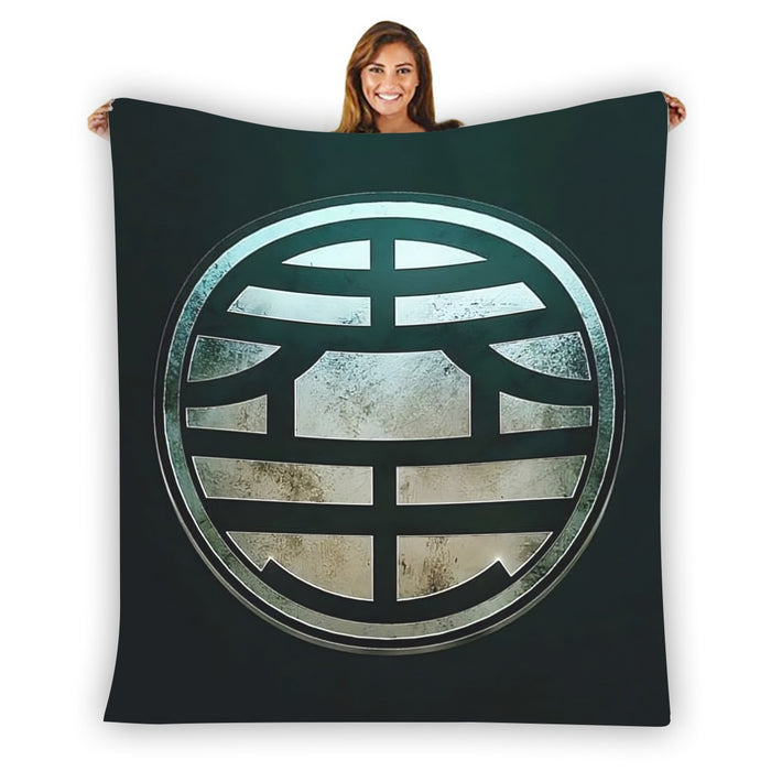 Kanji Kaio Dragon Ball Z Blanket