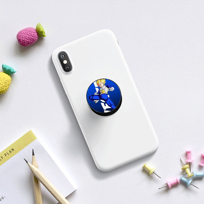 Vegeta With Background Word Dragon Ball Airbag mobile phone holder