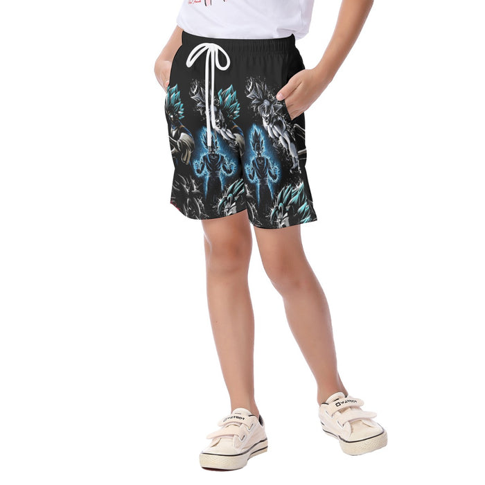 Dragon Ball Z SSGSS Kid's Beach Shorts