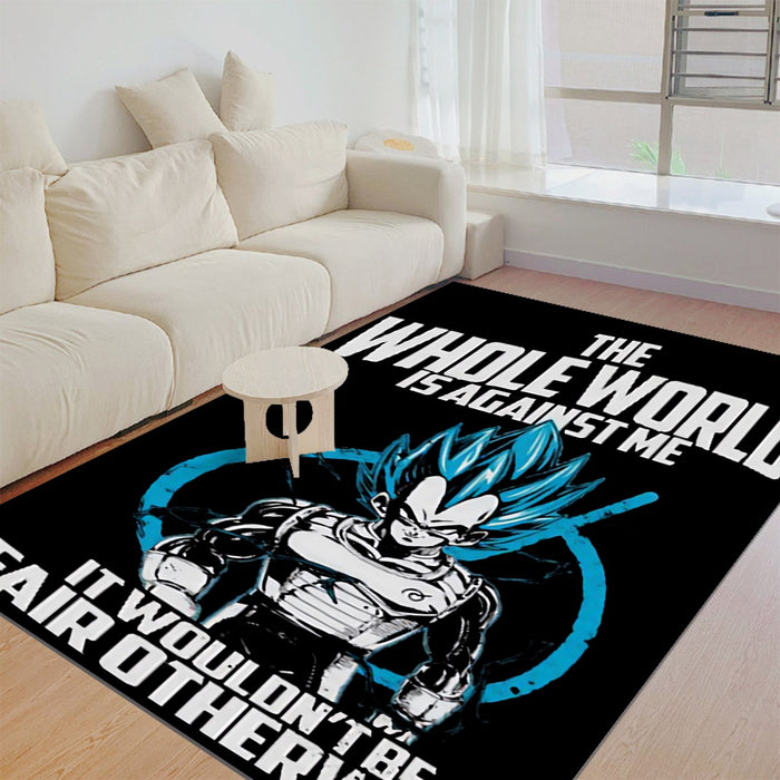 Dragon Ball Super SSGSS Vegeta Whis Symbol Rug