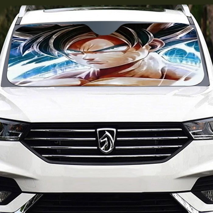 Dragon Ball Super Ultra Instinct Goku Manga Windshield Sunshade