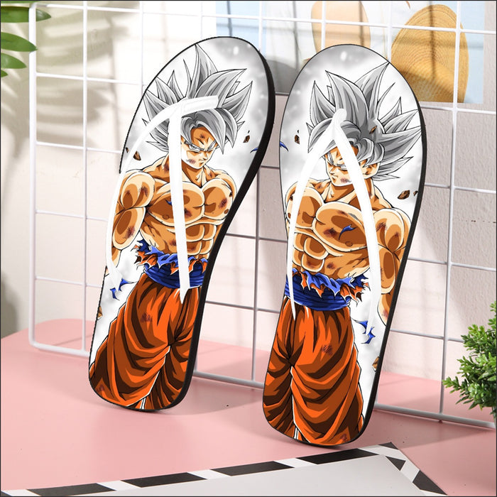 Goku Mastered Ultra Instinct  Flip Flops