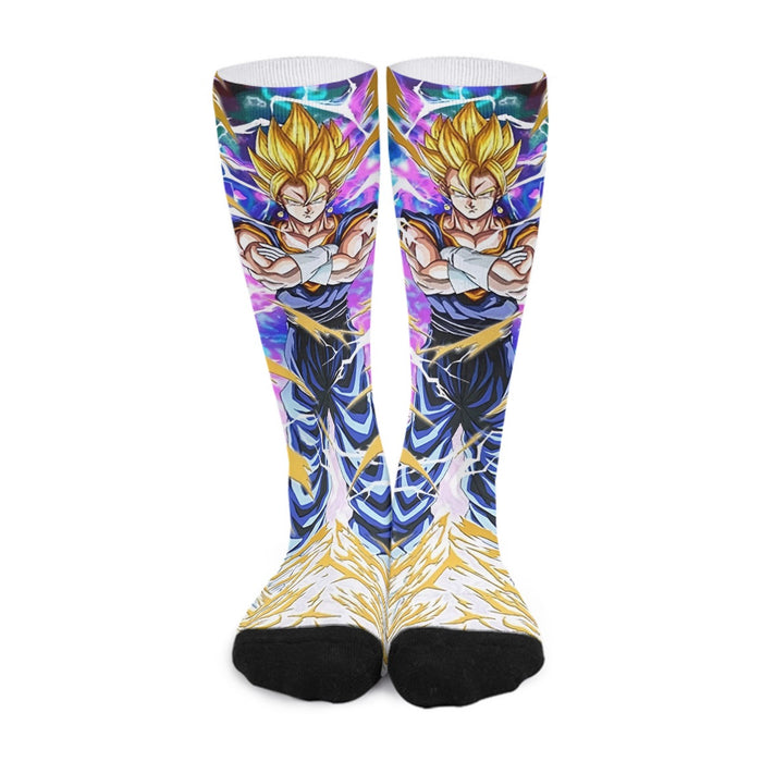 Dragon Ball Vegito Super Power Aura Thunder Earing Super Saiyan Socks — DBZ  Store