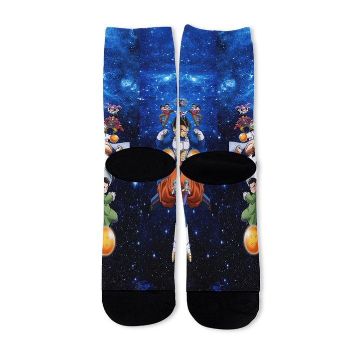 Dragon Ball Super Destruction Gods Goku Vegeta Socks