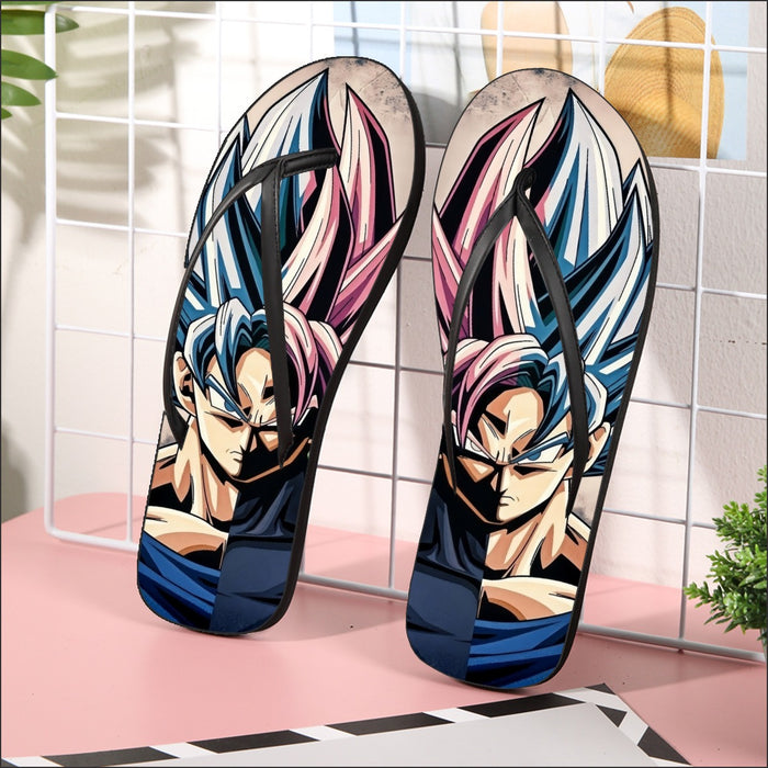 Dragon Ball Super SSGSS Flip Flops