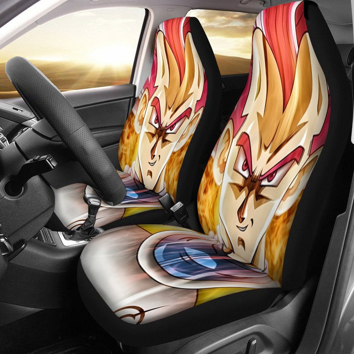 Dragon Ball Super Saiyan God Red Vegeta Cool Casual Car Seat Cover