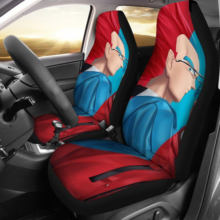 Cool Vegeta Businessman Design Dragon Ball Z Car Seat Cover