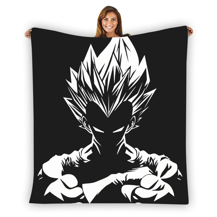 Dragon Ball Z Bad-Ass King Vegeta Graphic Blanket