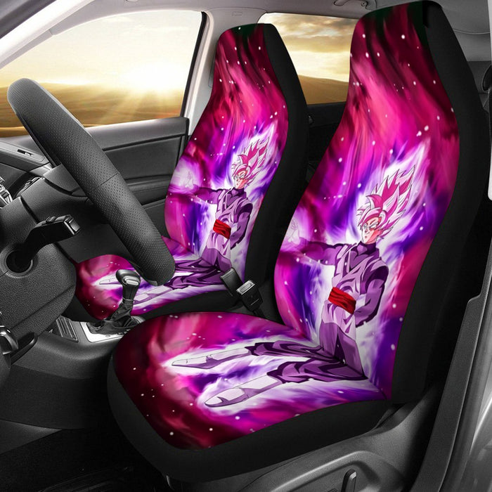 Goku Black Super Saiyan Rose Power Aura Streetwear Design Car Seat Cover