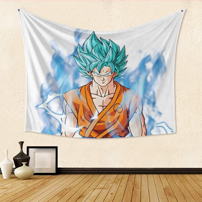 Dragon Ball Super SSGSS Goku Tapestry