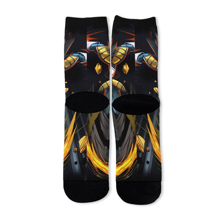 Dragon Ball Armored Vegeta Double Galick Cannon Dope Socks