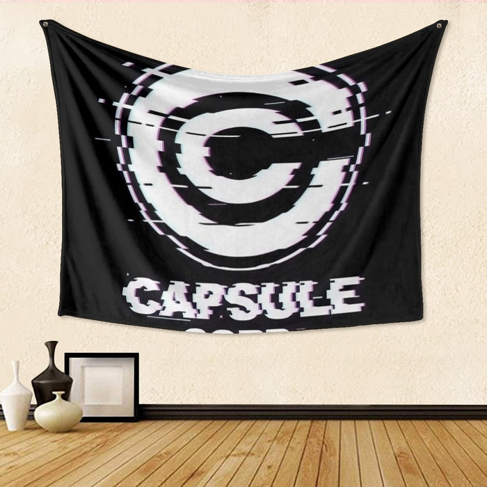 Capsule Coporation Tapestry