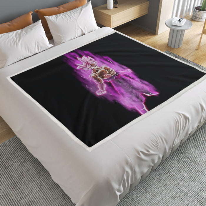 Awesome Goku Black Dragon Ball Z Kids Household Warm Blanket