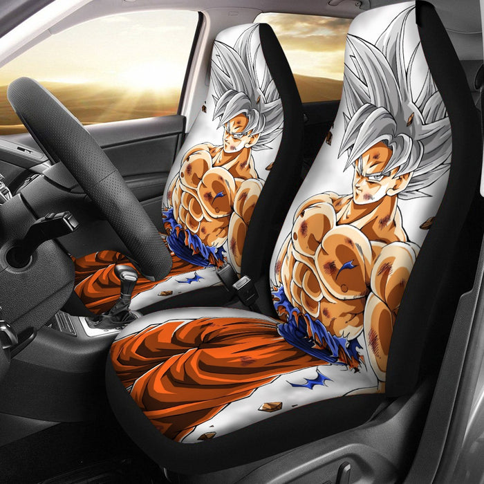 Goku Mastered Ultra Instinct Car Seat Cover