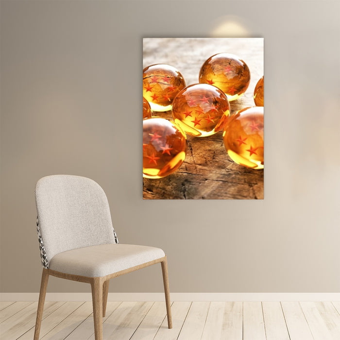 Dragon Ball Z Shenron Dope 7 Stars Crystal Balls Set Paper poster