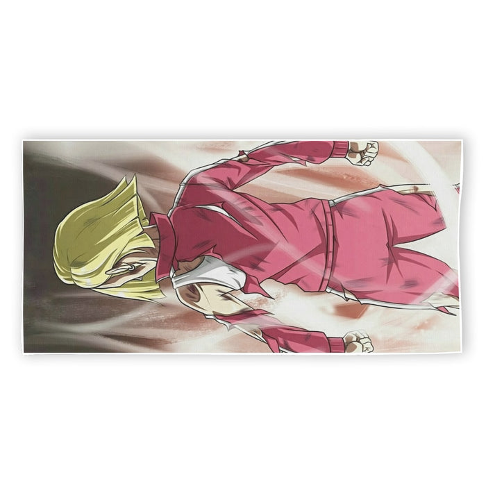 Dragon Ball Android 18 Ultra Instinct Epic Streetwear Beach Towel