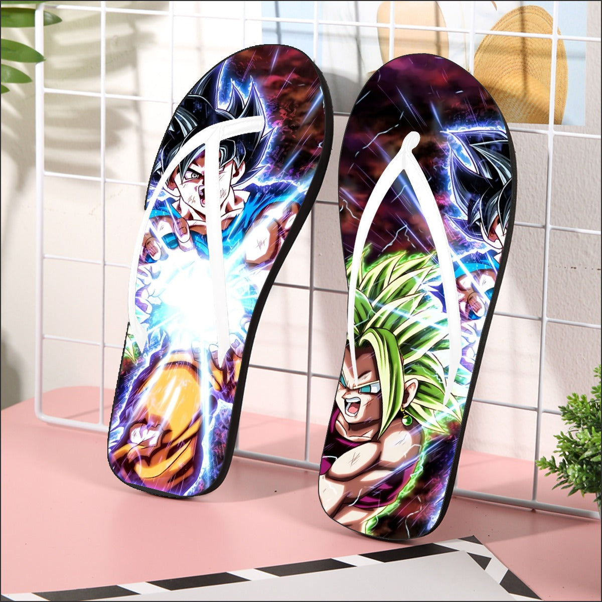 Dragon Ball Z Flip Flops