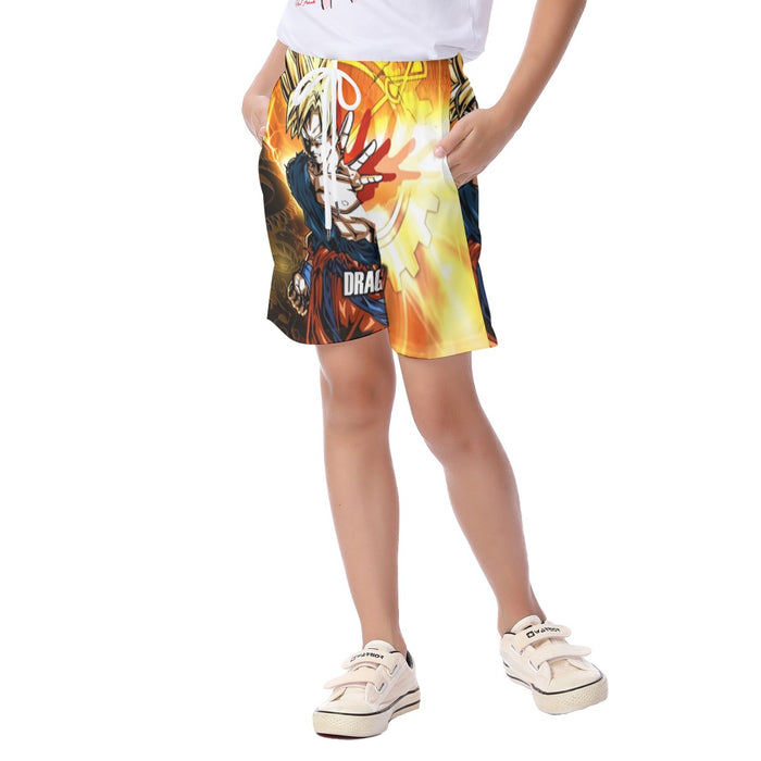 Dragon Ball Xenoverse Kid's Beach Shorts