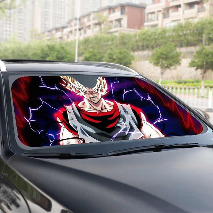 Dragon Ball Z  Super Saiyan Prince Vegeta Windshield Sunshade