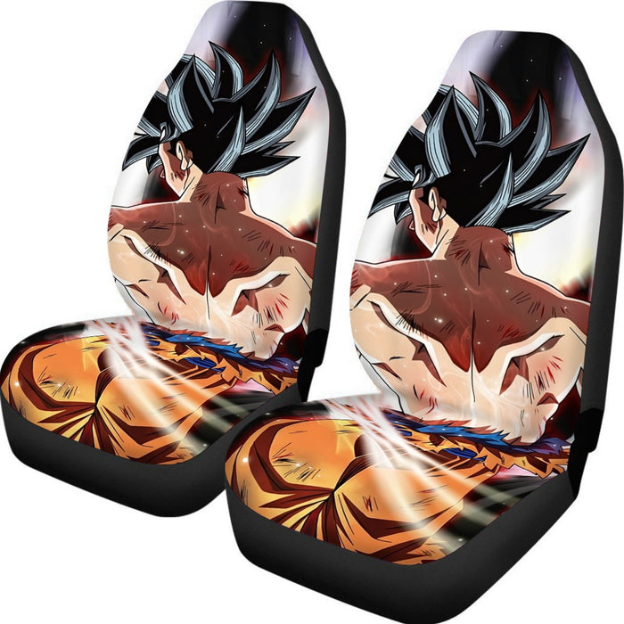 Dragon Ball Goku Damaged Battle Car Seat Cover