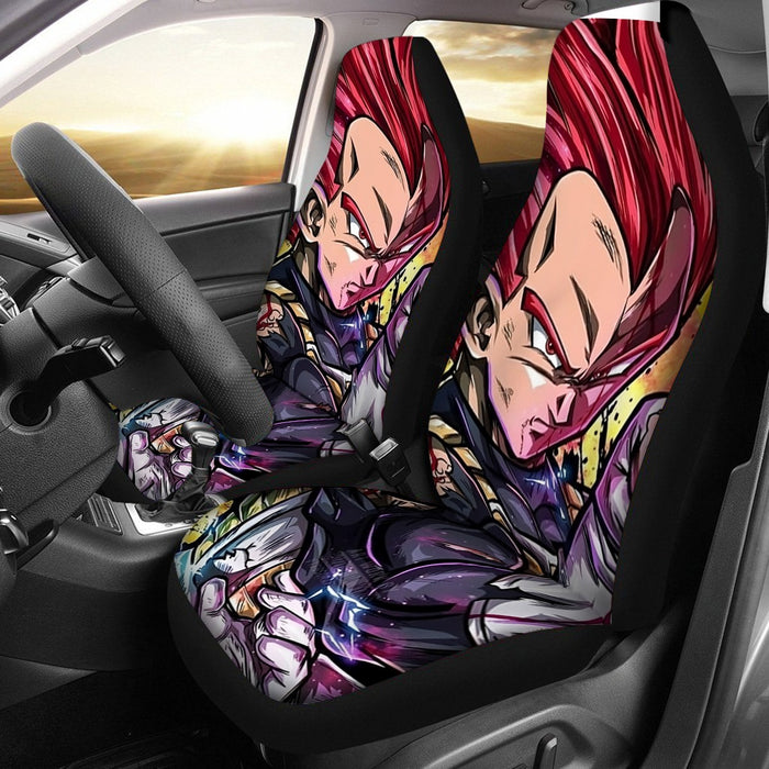 Dragon Ball Z Vegeta God Car Seat Cover