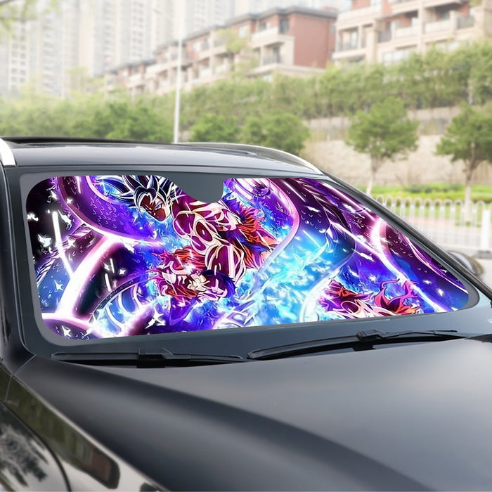 Dragon Ball Super  Ultra Instinct Goku x Shenron Windshield Sunshade