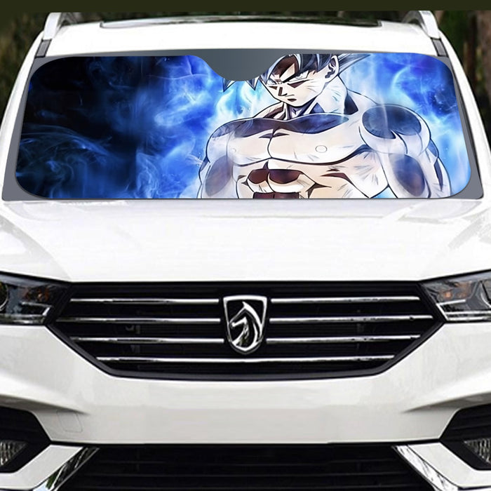 Dragon Ball Super Goku Ultra Instinct Blue Cool Casual Windshield Sunshade