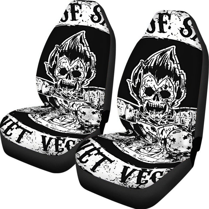 Dragon Ball Z Skeleton Vegeta Scary Super Saiyan Epic Car Seat Cover