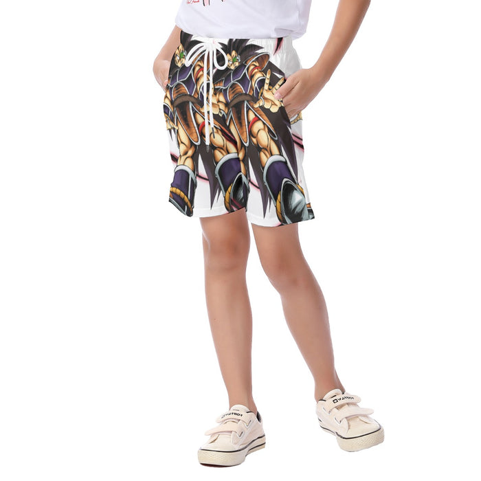 Dragon Ball Z The Well-Known Goku's Brother Raditz  Kid's Beach Shorts