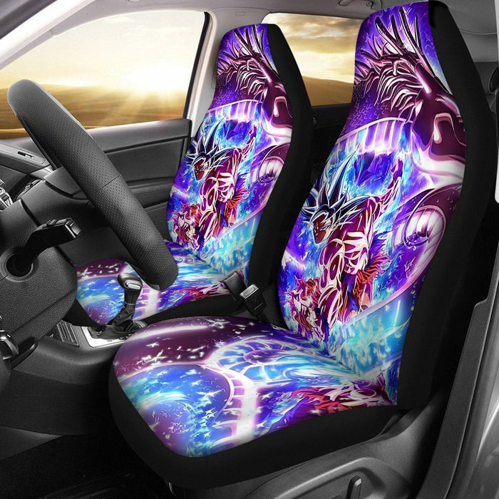 Dragon Ball Super Ultra Instinct Goku x Shenron Car Seat Cover