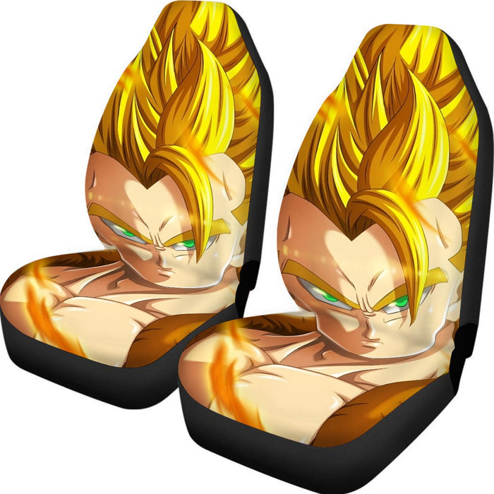 DBZ Gogeta SS Warrior Power Car Seat Cover