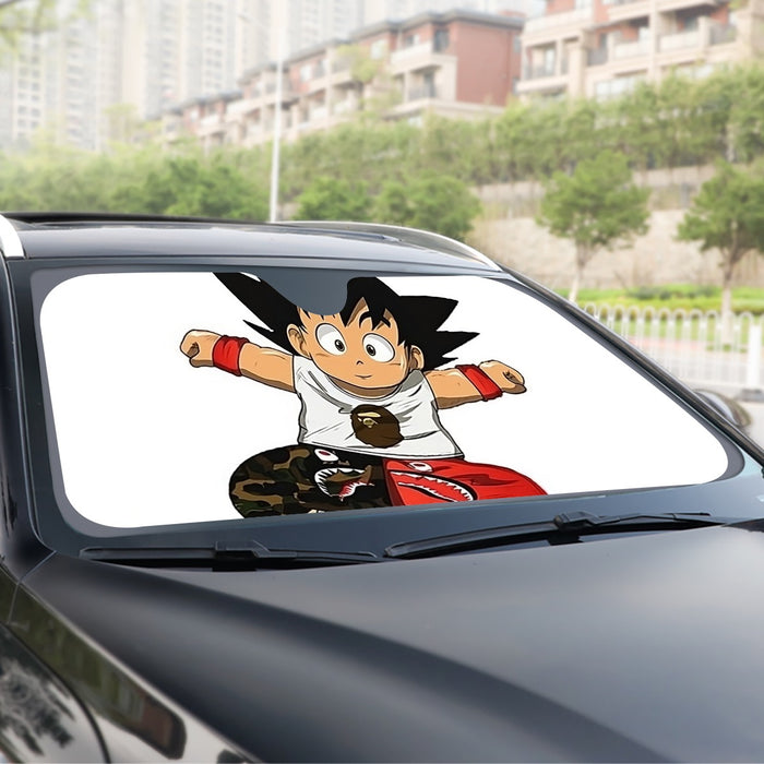 Supreme Goku Dragon Ball Z Windshield Sunshade