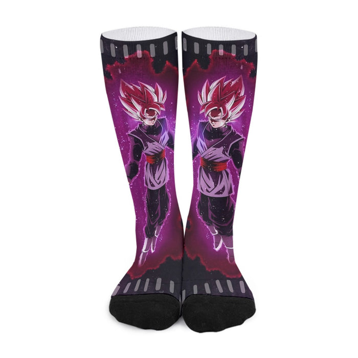 Dragon Ball Black Goku Rose 2 Ultra Instinct Dope 3D Socks