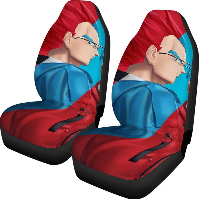 Cool Vegeta Businessman Design Dragon Ball Z Car Seat Cover