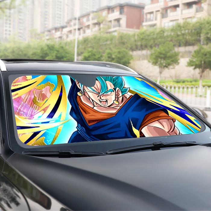 Dragon Ball Super Vegito Ultra Instinct Cool Colorful Windshield Sunshade