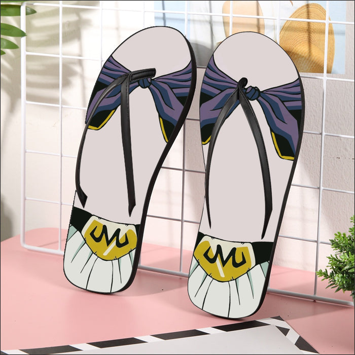 DBZ Good Fat Majin Buu Cosplay Pink 3D Flip Flops