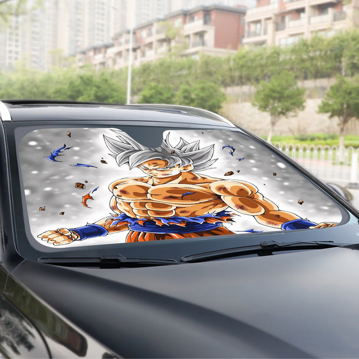 Goku Mastered Ultra Instinct Windshield Sunshade