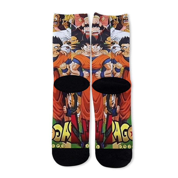 Dragon Ball Z Dragon Ball Characters Happiness Design Socks