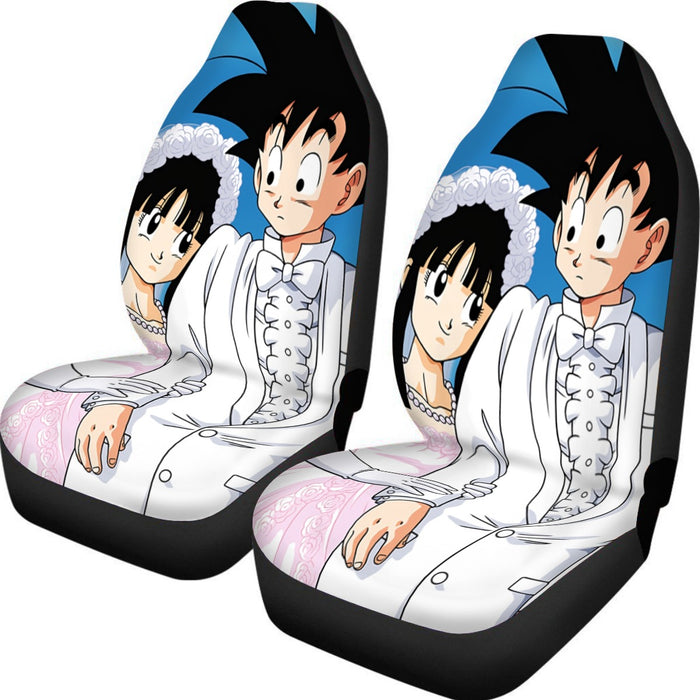 Dragon Ball Z Son Goku Newly Wed Couple Car Seat Cover