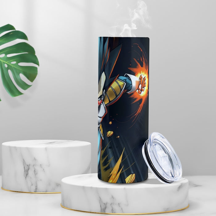 Dragon Ball Armored Vegeta Double Galick Cannon Dope Tumbler with twinkle surface