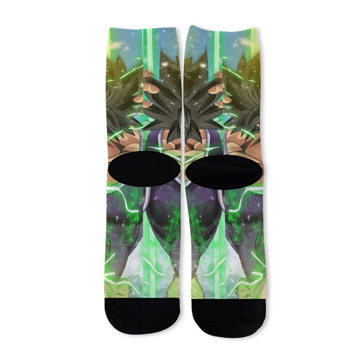 Dragon Ball Super Transforming Broly Socks