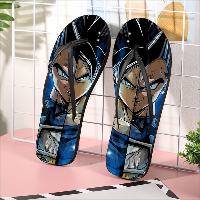 Dragon Ball Z Shirt  SSJ Goku x SSJ Vegeta Fusion Flip Flops